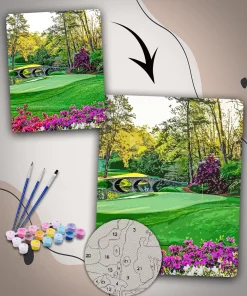 Custom Painting By Numbers​ Landscape